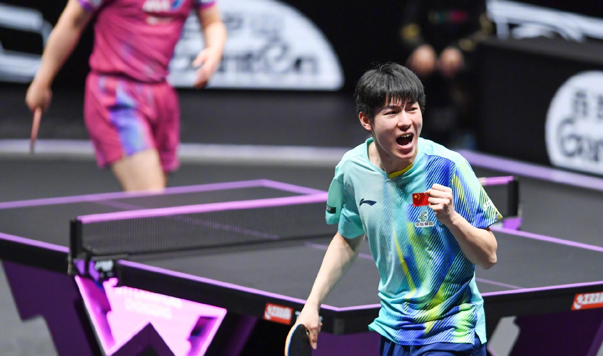 u8官方在线-4-2淘汰张本智和！国乒19岁1米86新星崛起冲冠：单局21-19太刺激